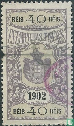 Imposto do sello 40 Reis