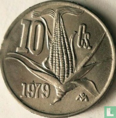 Mexique 10 centavos 1979 (type 3) - Image 1