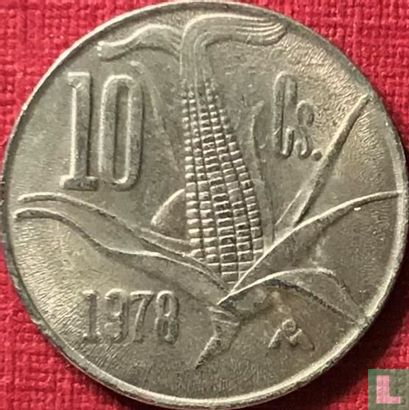 Mexique 10 centavos 1978 (type 1) - Image 1