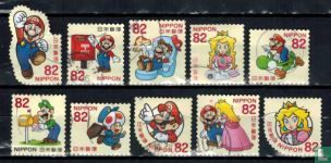 Greeting stamps Super Mario