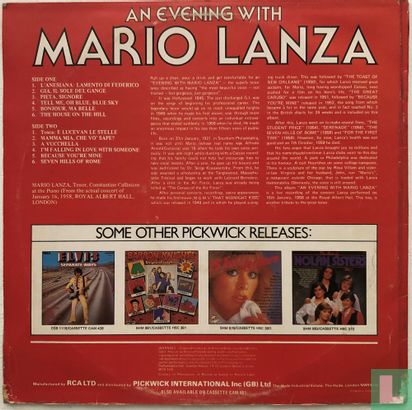 An Evening With Mario Lanza - Image 2