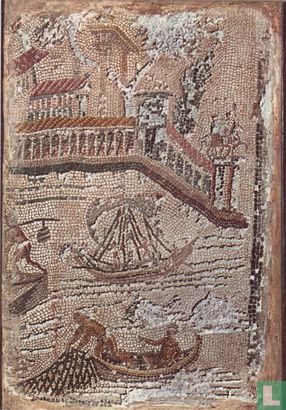 Mosaico romano con scene di pesca - Afbeelding 1