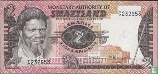 Swaziland 2 Emalangeni 1974 - Afbeelding 1