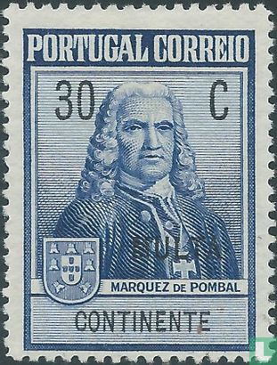 Imposto postal 30 centavos 