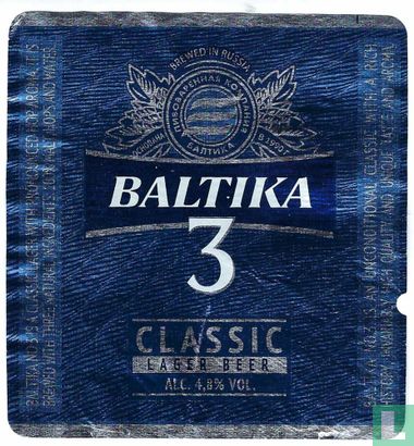 Baltika 3 Classic Lager Beer - Bild 1