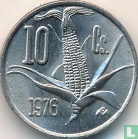 Mexiko 10 Centavo 1976 - Bild 1