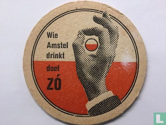Wie Amstel drinkt doet zó Misdruk - Image 1