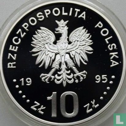 Poland 10 zlotych 1995 (PROOF) "100th anniversary Modern Olympic Games" - Image 1