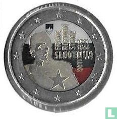 Slovenië 2 euro 2011 "100th Anniversary of the birth of the national hero Franc Rozman Stane" - Bild 1