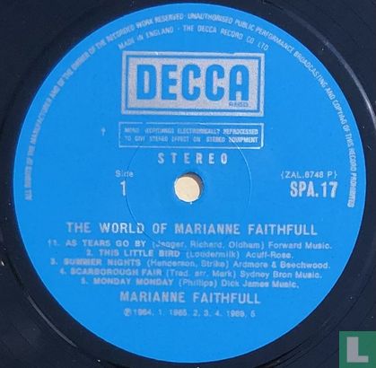 The World of Marianne Faithfull - Bild 3