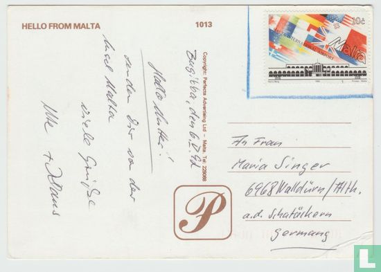 Malta Postcard - Afbeelding 2