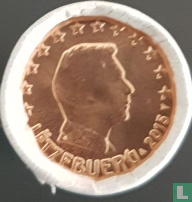 Luxembourg 2 cent 2015 (rouleau) - Image 1
