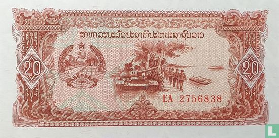 Laos 20 Kip - Afbeelding 1