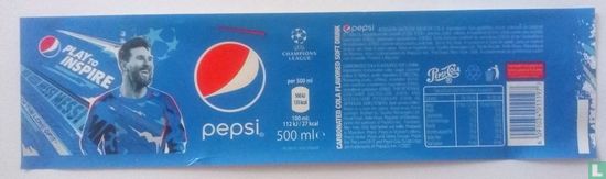 Pepsi champion league Messi 50cl - Image 1