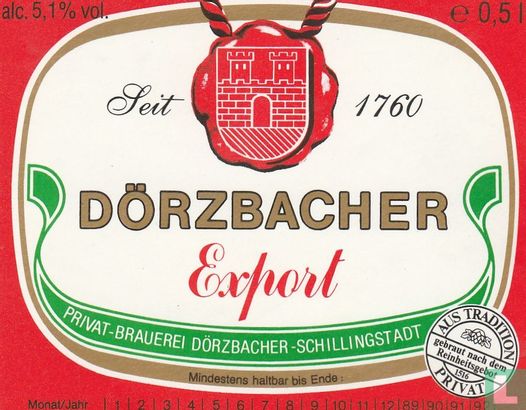 Dörzbacher Export