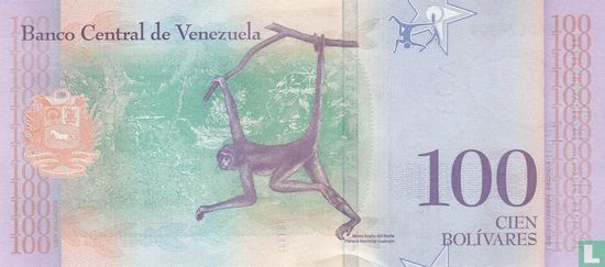 Venezuela 100 Bolívares 2018 - Image 2