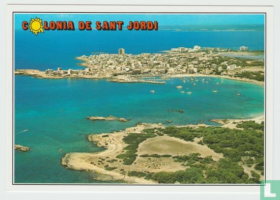 Colonia de Sant Jordi Mallorca Islas Baleares España Postales - Majorca Balearic Islands Spain Postcard - Bild 1