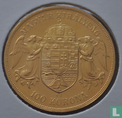 Hongarije 100 korona 1908 - Afbeelding 2