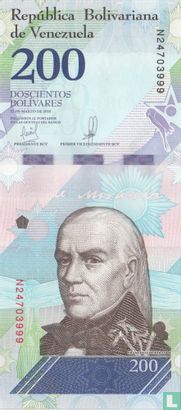 Venezuela 200 Bolívares 2018 - Afbeelding 1