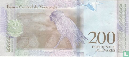 Venezuela 200 Bolívares 2018 - Image 2