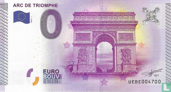 UEBE-1 Arc de Triomphe - Parijs - Afbeelding 1