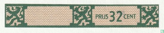 Prijs 32 cent - (Achterkant nr. 597 s.g. ) - Image 1