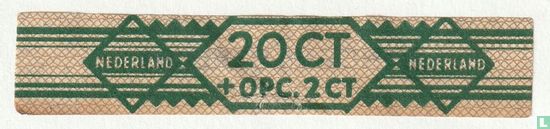 20 cent + opc 2 ct - Denova Utrecht - Afbeelding 1