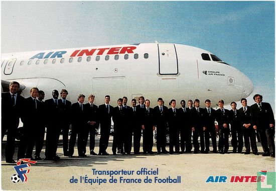 Air Inter - Airbus A-320 / Fußball EURO92 - Afbeelding 1