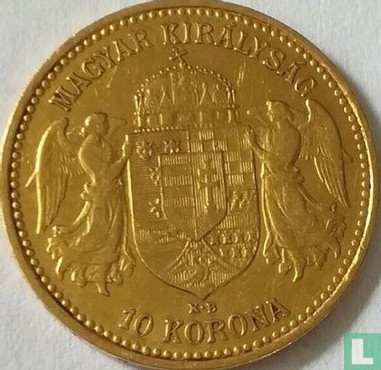 Hongrie 10 korona 1904 - Image 2