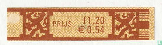 Prijs F 1,20 € 0,54 - Accijnsno 669 - Afbeelding 1