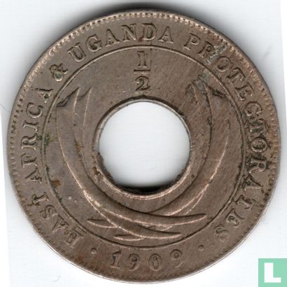 East Africa ½ cent 1909 - Image 1