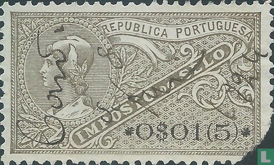 Imposto do selo 0$01(5)