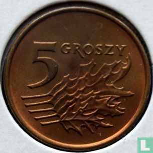 Pologne 5 groszy 1992 - Image 2