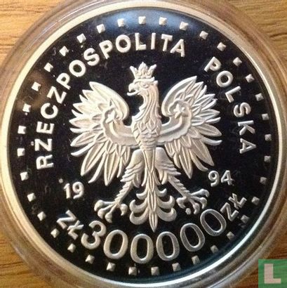 Pologne 300000 zlotych 1994 (BE) "50th anniversary Warsaw uprising" - Image 1