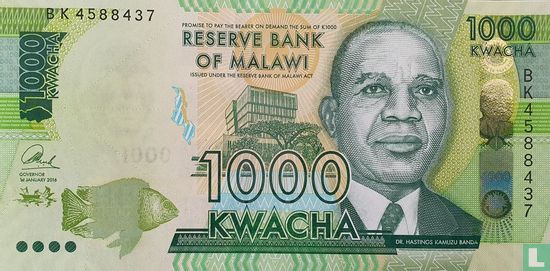 Malawi 1000 Kwacha - Afbeelding 1