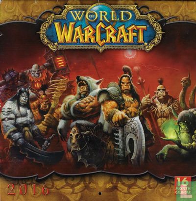 World of Warcraft 2016 Wall Calendar - Image 1