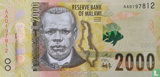 Malawi 2000 Kwacha - Image 1