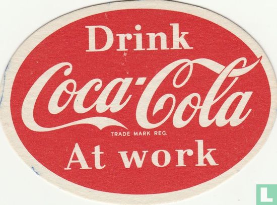 Drink Coca-cola at work
