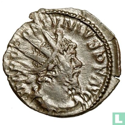 Empire gaulois, AR Antoninianus, 268 AD, Postumus (PAX AVG - P) - Image 1