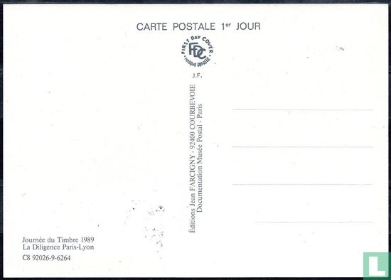 Postkoets Parijs-Lyon - Afbeelding 2