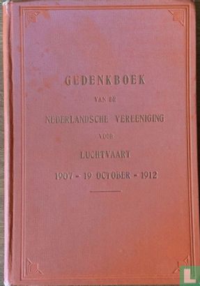 Gedenkboek van de Nederlandsche Vereeniging voor Luchtvaart - Image 1