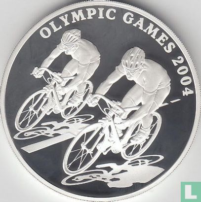Kazachstan 100 tenge 2004 (PROOF) "Summer Olympics in Athens" - Afbeelding 2