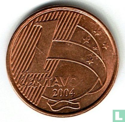 Brazil 1 centavo 2004 - Image 1