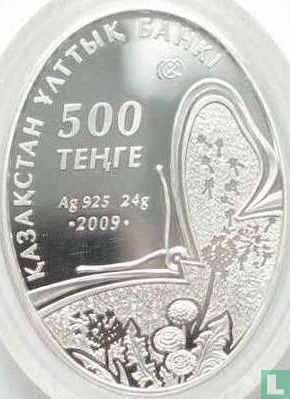 Kazakhstan 500 tenge 2009 (PROOF) "Flamingos" - Image 1