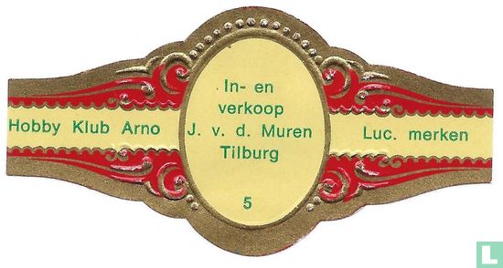 In- en verkoop J. v. d. Muren Tilburg 5- Hobby Klub Arno -Luc. merken - Image 1