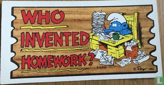 Who Invented homework? - Afbeelding 1