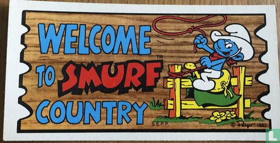 Welcome to Smurf country - Afbeelding 1