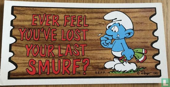 Ever feel you've lost your last smurf? - Image 1