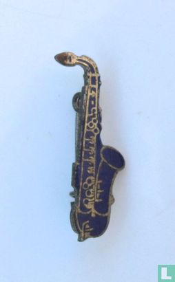 Saxofoon (blauw)