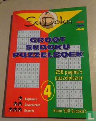 Groot Sudoku Puzzelboek 4 - Image 1